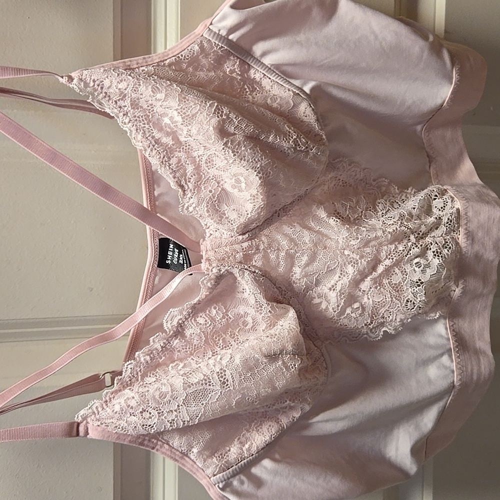 Light pink top